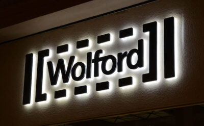 Pro Metal Halo Lit Signs For Wolford