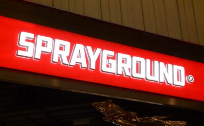 Face & Halo Lit Signs For Sprayground