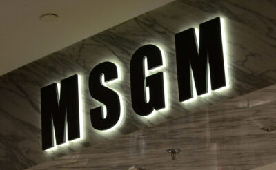 Halo Lit Channel Letters For Msgm