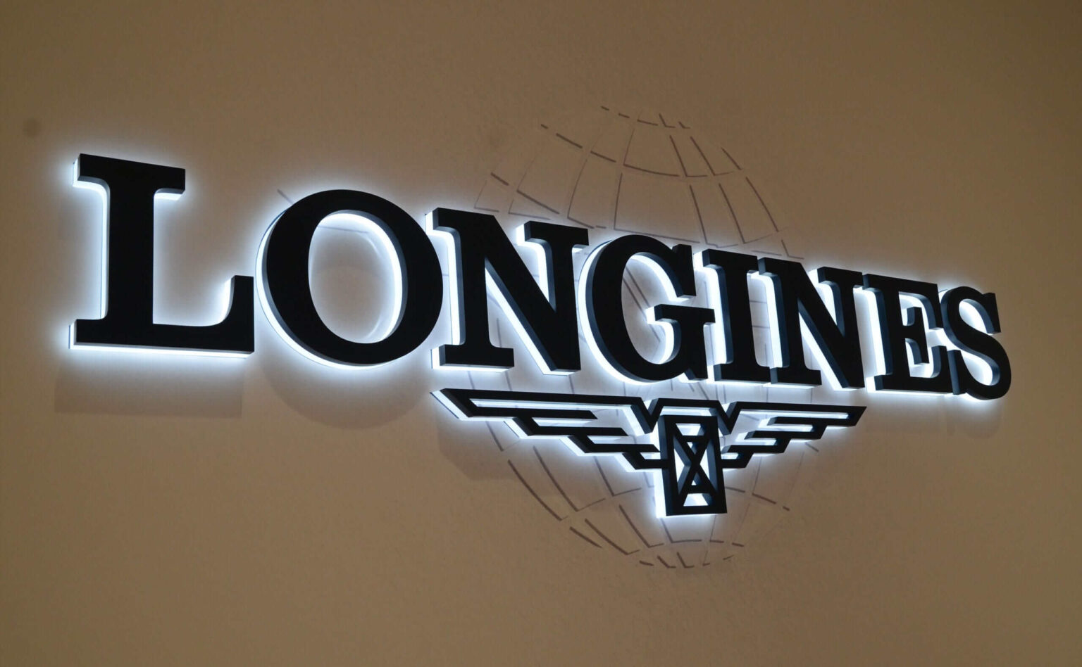Pro Metal Halo Lit Signs for Longines