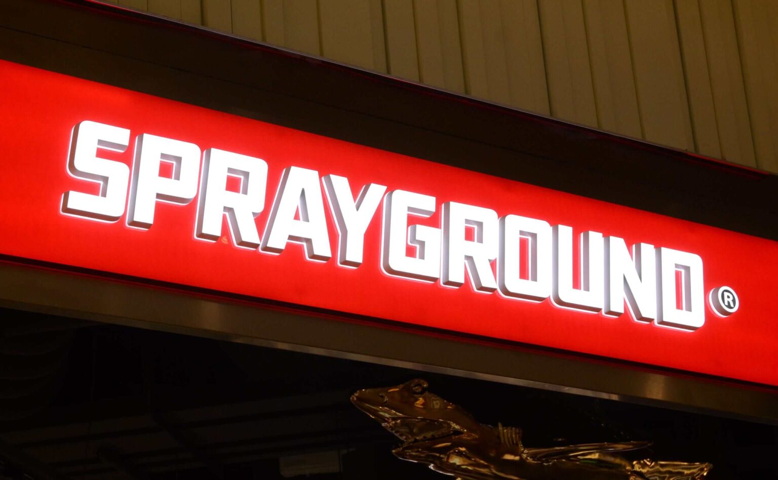 Face & Halo Lit Signs for Sprayground