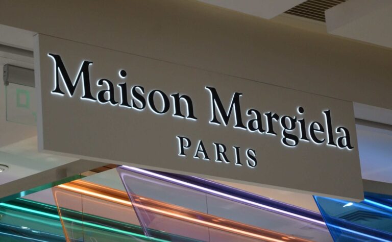 Halo Signage for Maison Margiela